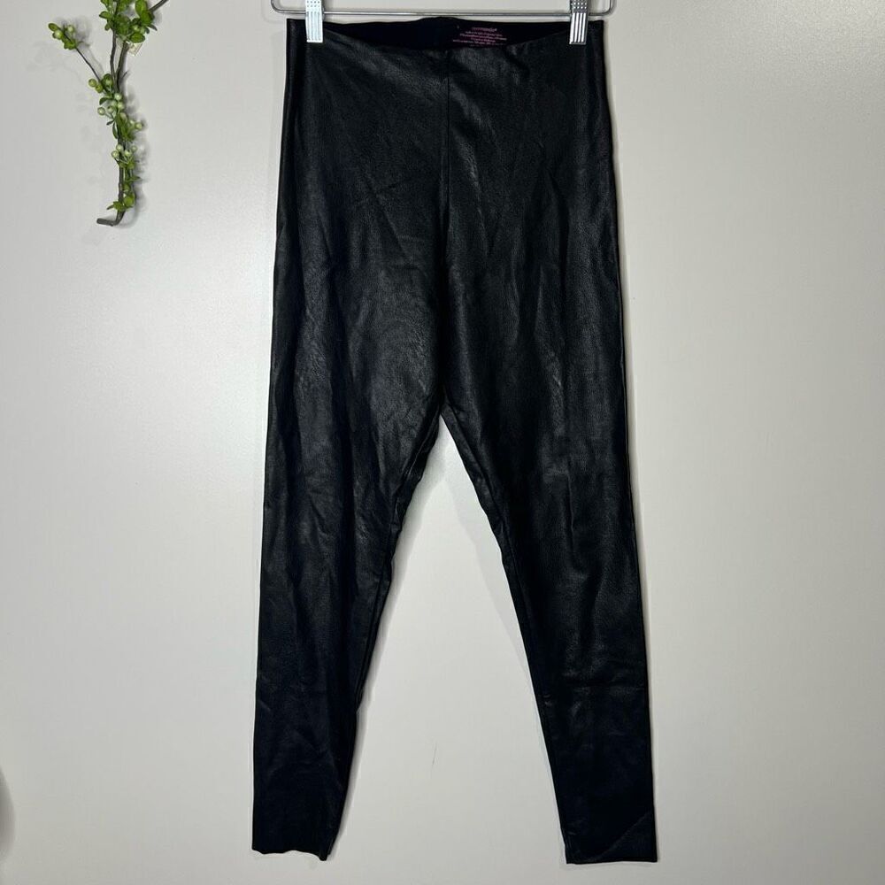 Commando Faux Leather Pants Pull On Stretch